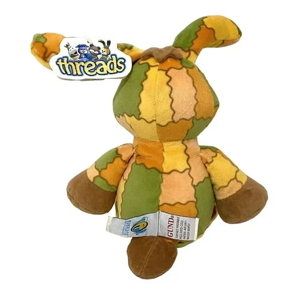 Gund Threads Rags the Rabbit Plush 15" - Picture 3 of 5